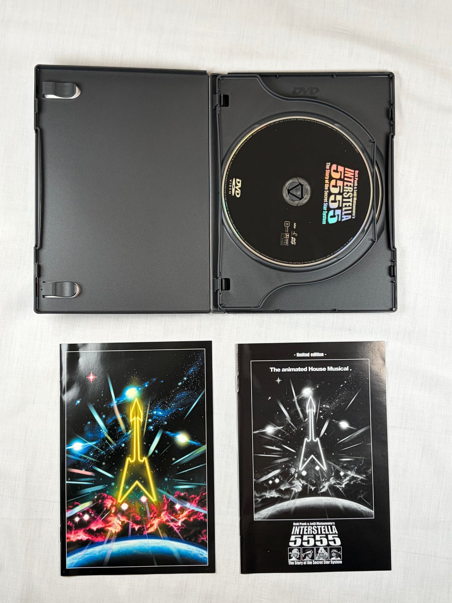 Daft Punk Leiji Matsumoto Interstella 5555 Limited Edition DVD CD Bearbrick Japan Edition