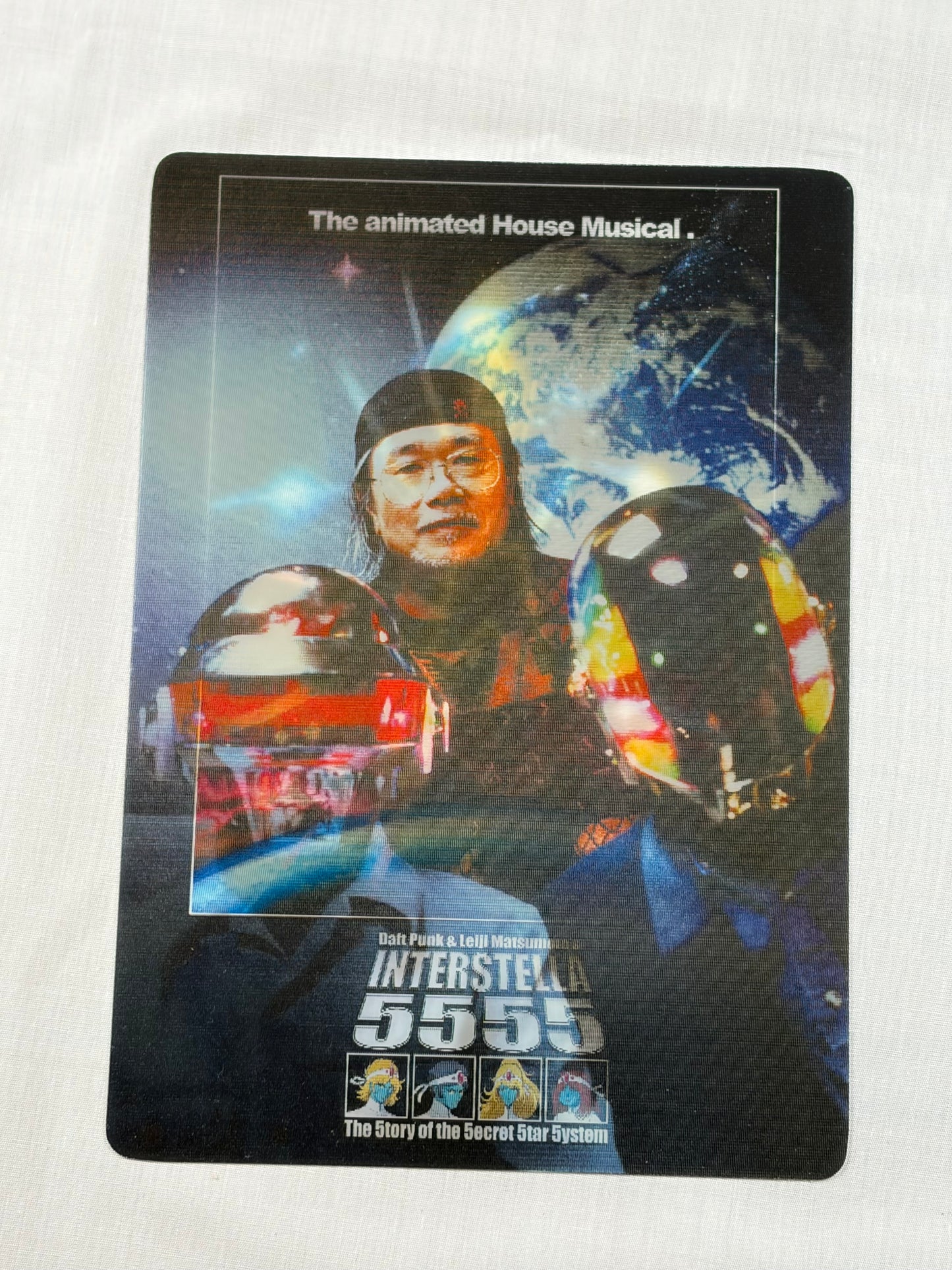 Daft Punk Leiji Matsumoto Interstella 5555 Limited Edition DVD CD Bearbrick Japan Edition