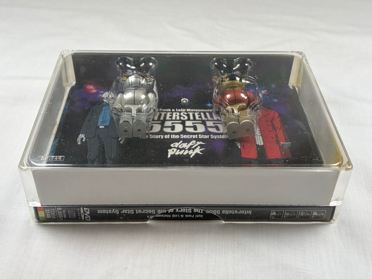 Daft Punk Leiji Matsumoto Interstella 5555 Limited Edition DVD CD Bearbrick Japan Edition