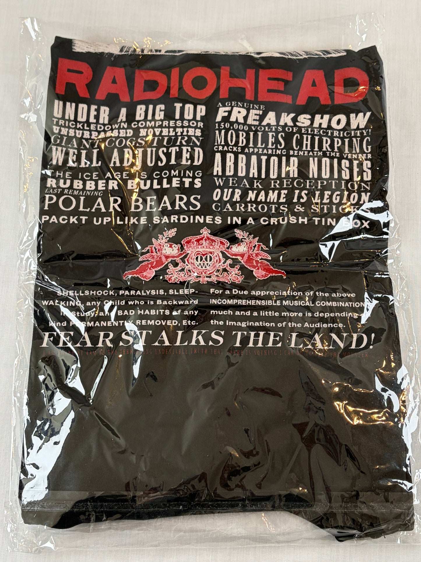 Radiohead Kid A Mnesia 3UHQCD T-Shirt Set L Size Japan Limited OBI 2021 New