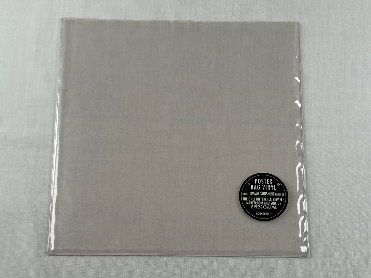 Panic At The Disco But It's Better If You Do 7 Inch Poster Bag Vinyl 2006 UK