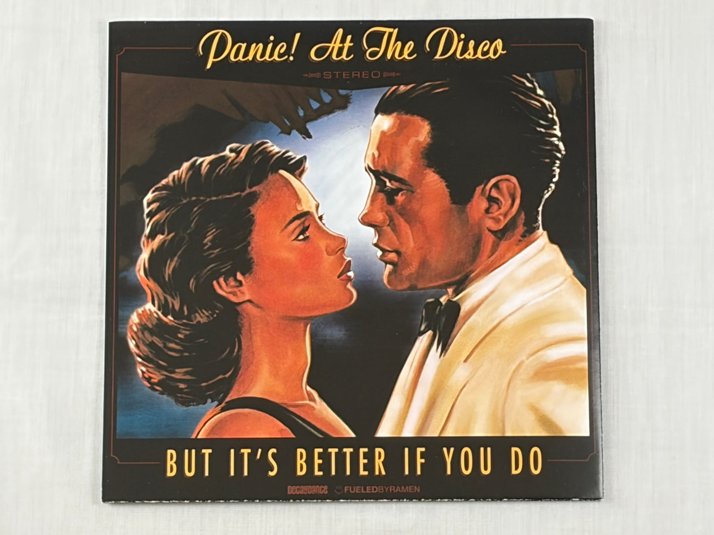 Panic At The Disco But It's Better If You Do 7 Inch Poster Bag Vinyl 2006 UK