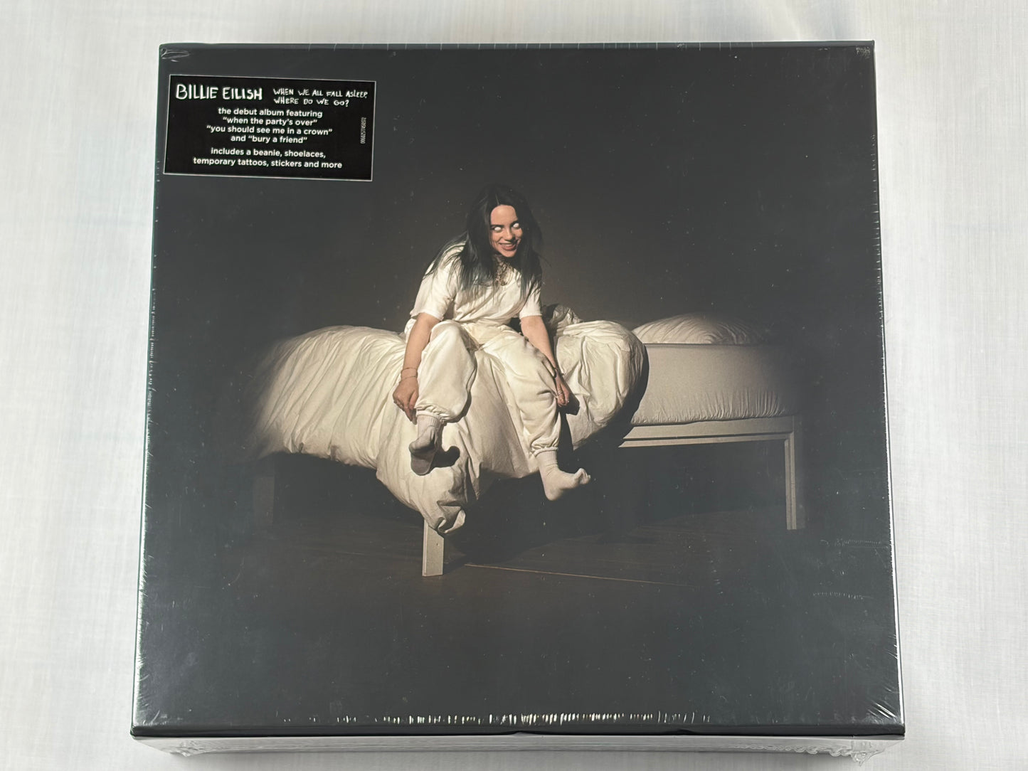 Billie Eilish When We All Fall Asleep Where Do We Go CD Super Deluxe Fan Box Set Factory Sealed