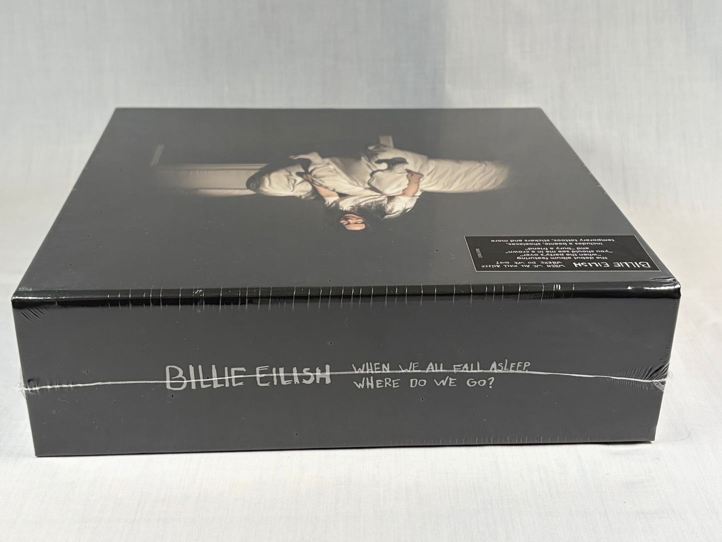 Billie Eilish When We All Fall Asleep Where Do We Go CD Super Deluxe Fan Box Set Factory Sealed