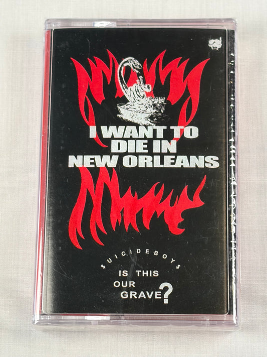 Suicideboys I Want To Die In New Orleans Red Cassette 2018 Factory Sealed US