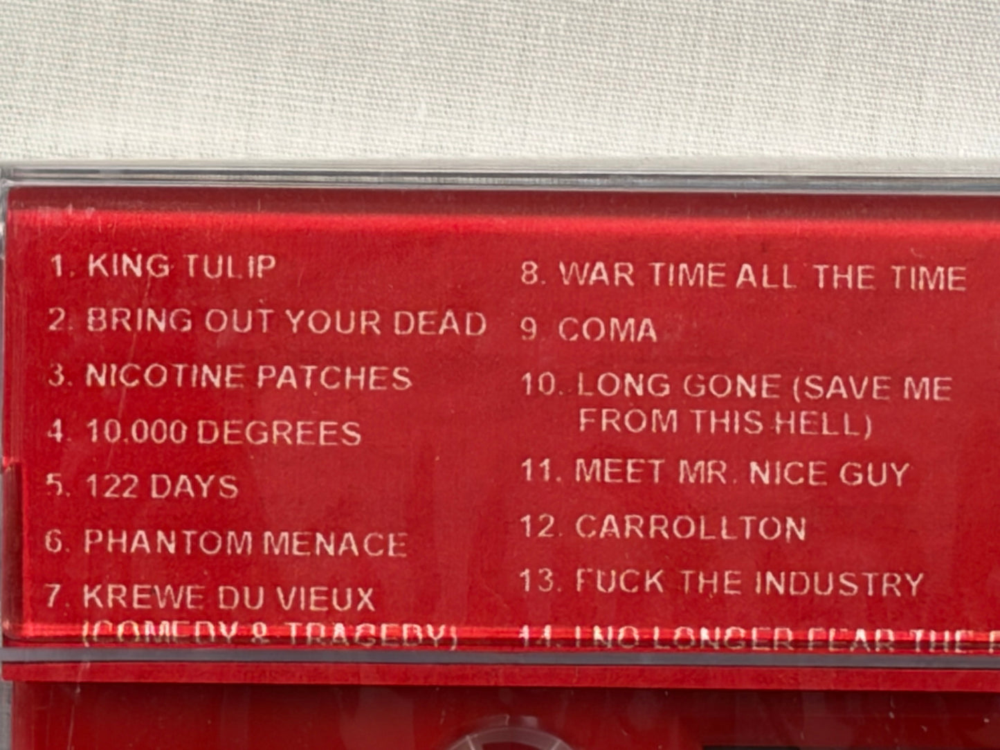 Suicideboys I Want To Die In New Orleans Red Cassette 2018 Factory Sealed US