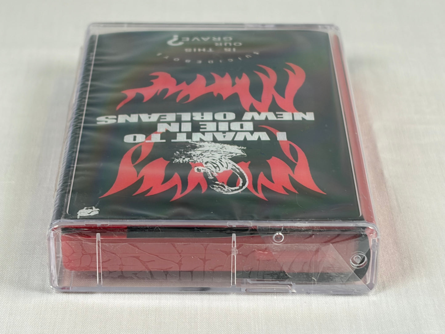 Suicideboys I Want To Die In New Orleans Red Cassette 2018 Factory Sealed US