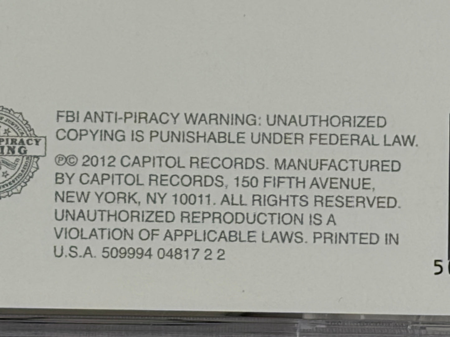 Sky Ferreira Ghost EP CD 2012 US Original Capitol Records Everything Is Embarrassing