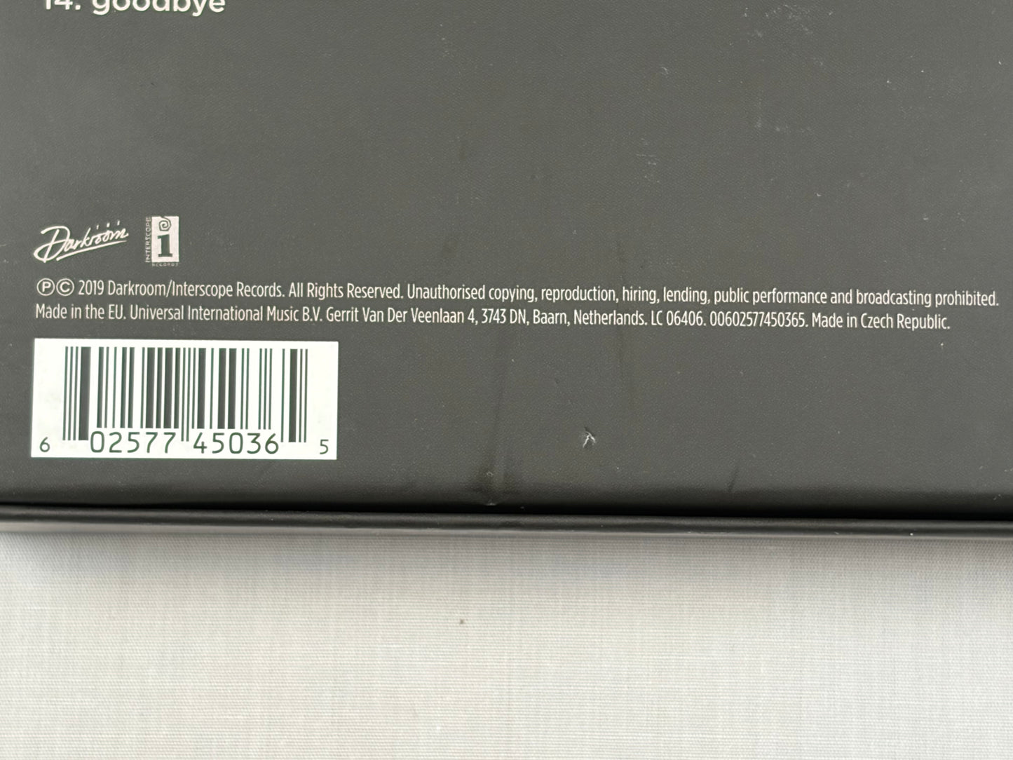Billie Eilish When We All Fall Asleep Where Do We Go CD Deluxe Clamshell Box Set Limited Edition