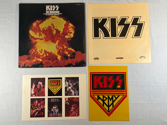 KISS The Originals VIP5501-3 1977 Japan Original 3LP Vinyl Box Set Victor Pressing with Inserts