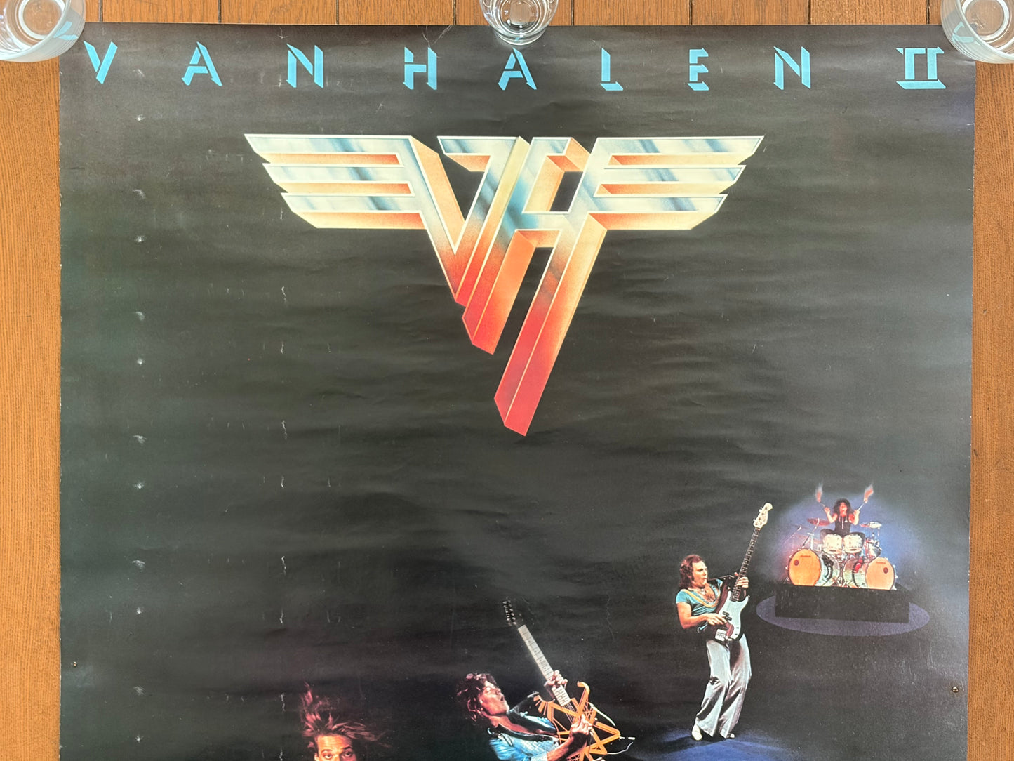 Van Halen II 1979 Japan Promo Poster Warner Pioneer A1 Size Vintage Official Music Memorabilia