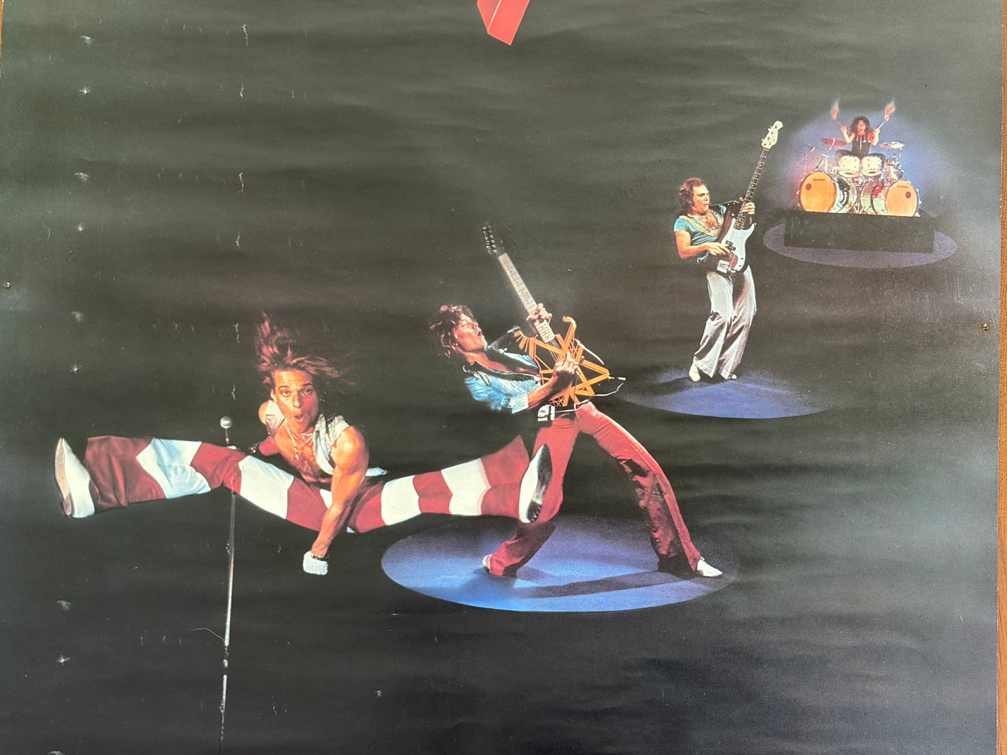 Van Halen II 1979 Japan Promo Poster Warner Pioneer A1 Size Vintage Official Music Memorabilia