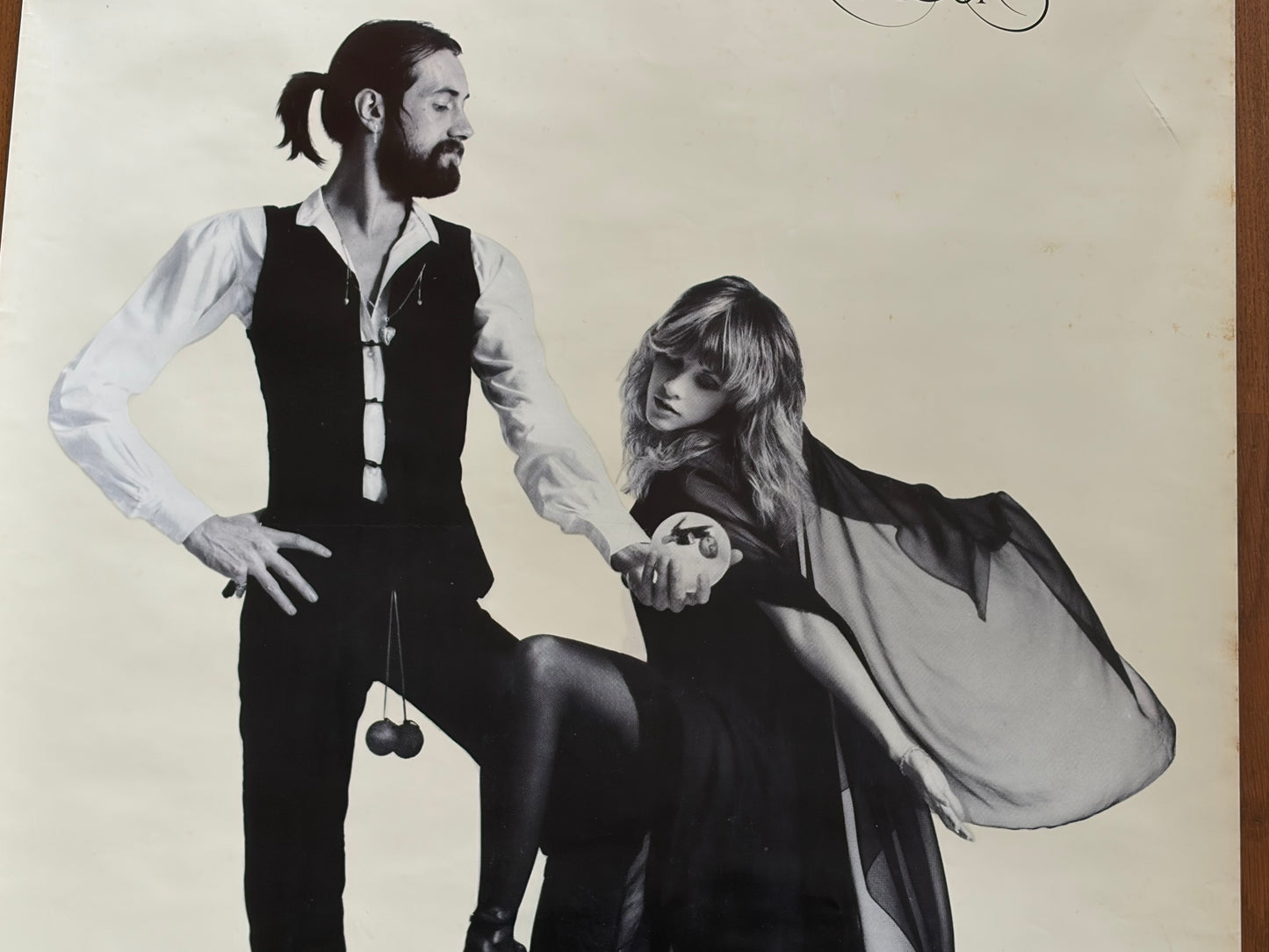 Fleetwood Mac Rumours 1977 Japan Promo Poster Warner Pioneer 33 x 23 inch Vintage