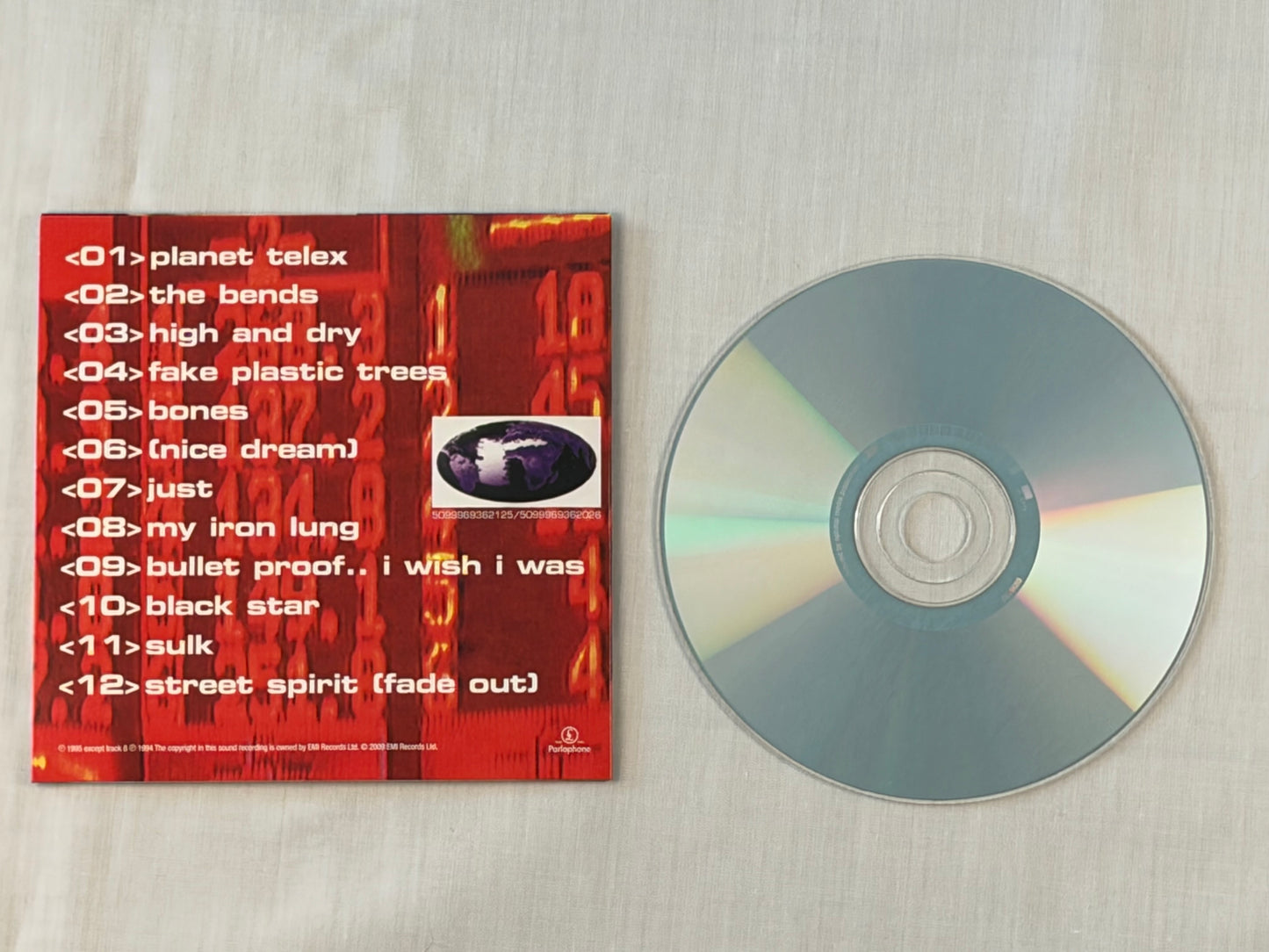 Radiohead The Bends Special Edition 2CD & DVD Box Set 2009 Parlophone Official Release