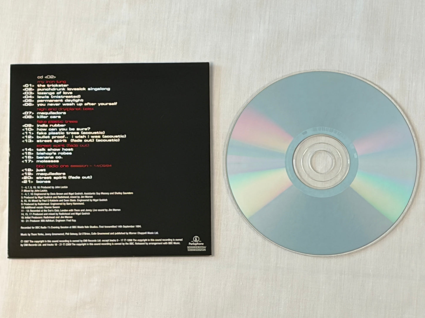 Radiohead The Bends Special Edition 2CD & DVD Box Set 2009 Parlophone Official Release