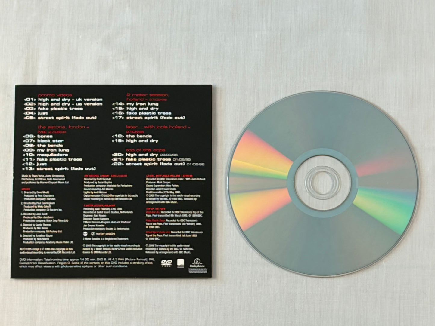 Radiohead The Bends Special Edition 2CD & DVD Box Set 2009 Parlophone Official Release