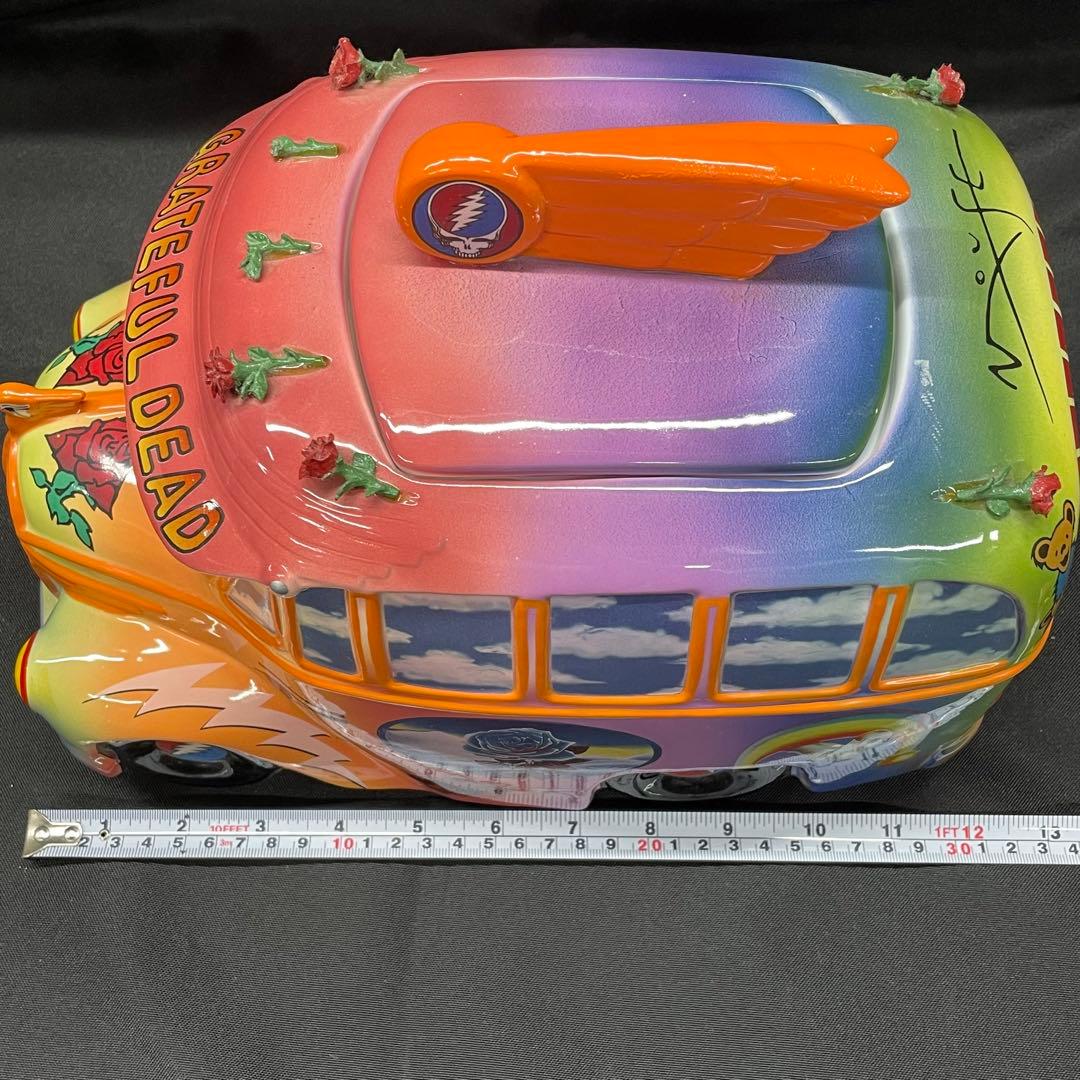 Grateful Dead Cookie Jar Stanley Mouse Limited Edition 1998 Vandor Bus JUNK Condition