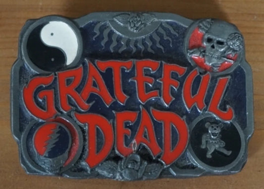Grateful Dead Belt Buckle Officially Licensed Product 1992 GDM GD-4 Vintage