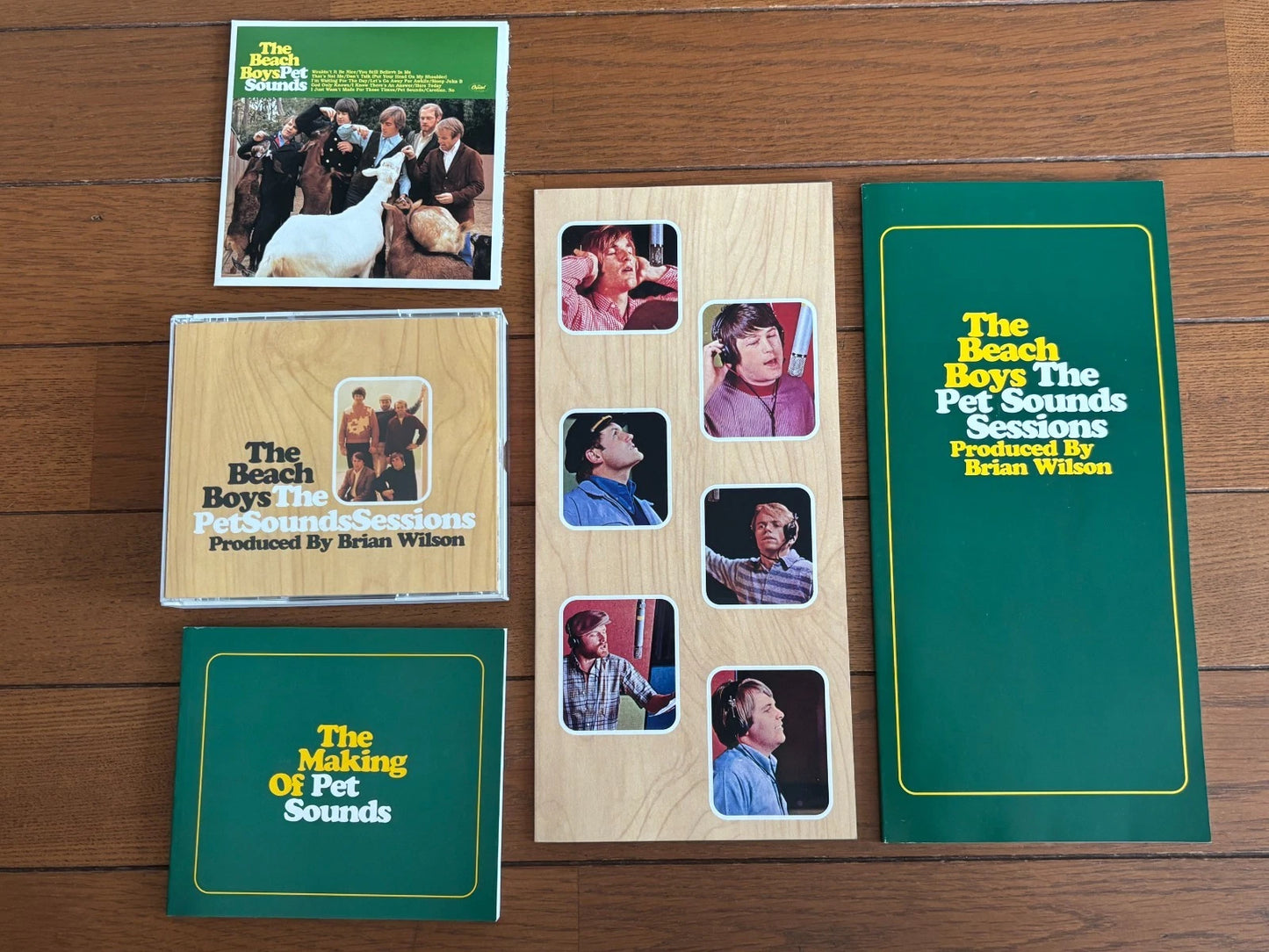 The Beach Boys The Pet Sounds Sessions 4 CD Box Set Capitol Japan Edition w/ Booklets Out of Print