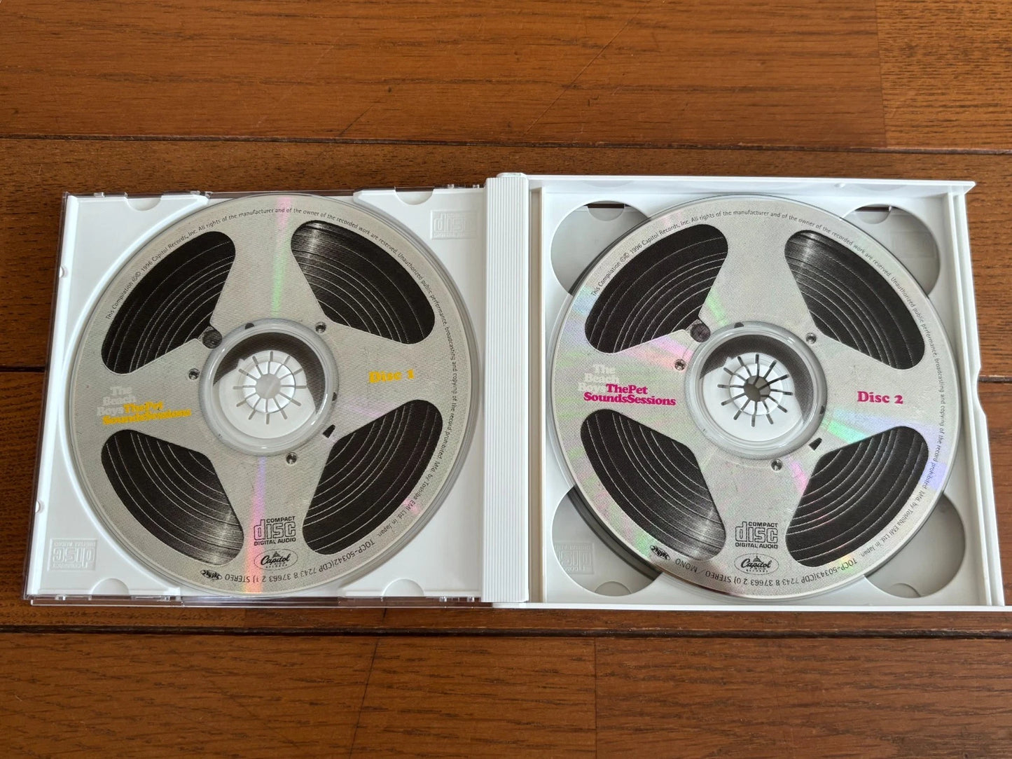 The Beach Boys The Pet Sounds Sessions 4 CD Box Set Capitol Japan Edition w/ Booklets Out of Print