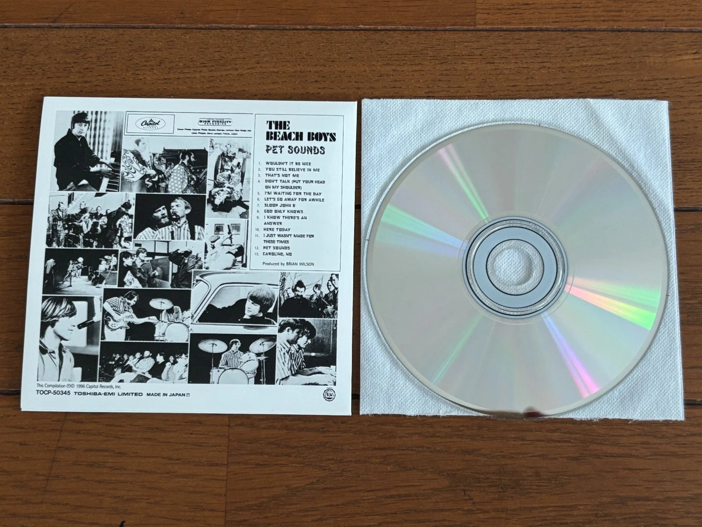 The Beach Boys The Pet Sounds Sessions 4 CD Box Set Capitol Japan Edition w/ Booklets Out of Print