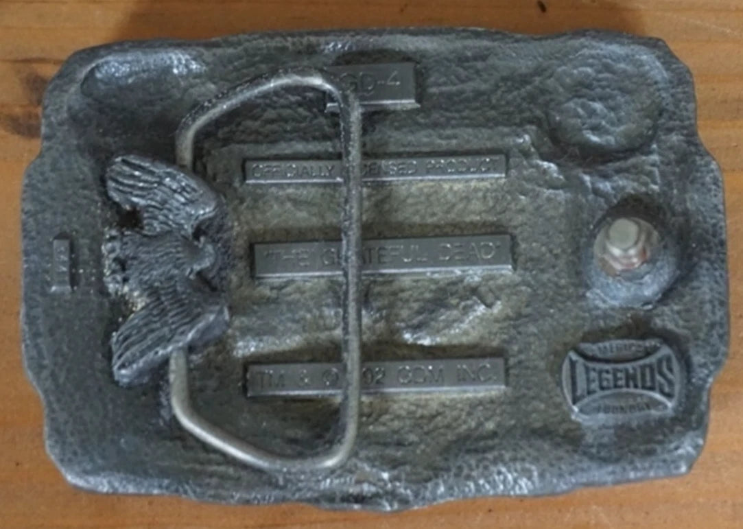 Grateful Dead Belt Buckle Officially Licensed Product 1992 GDM GD-4 Vintage