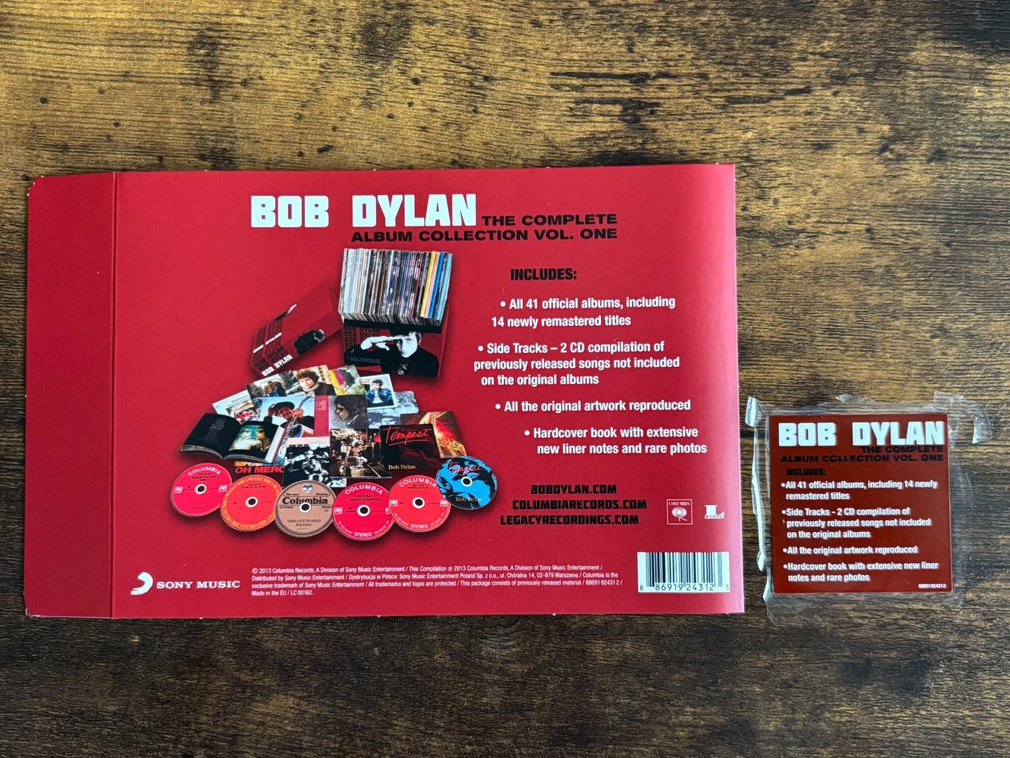 Bob Dylan The Complete Album Collection Vol.1 47 CD Box Set w/ Japanese Booklet