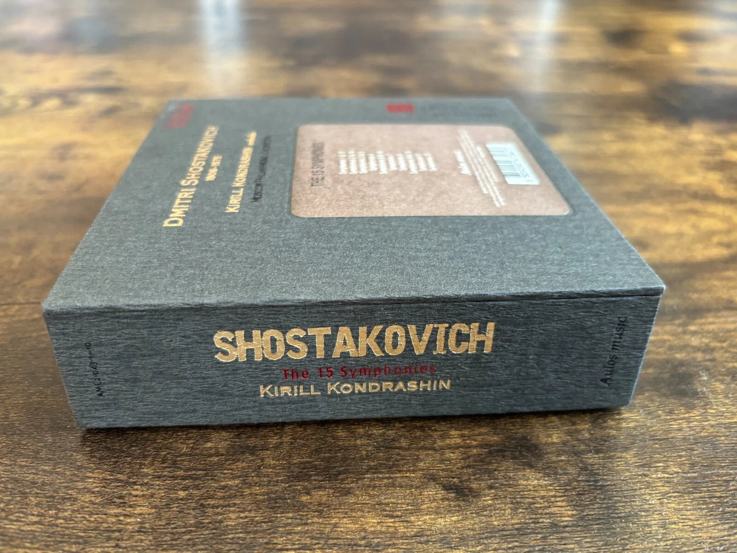 Shostakovich The 15 Symphonies Kirill Kondrashin Moscow Philharmonic 10 CD Box Set DSD Remastered