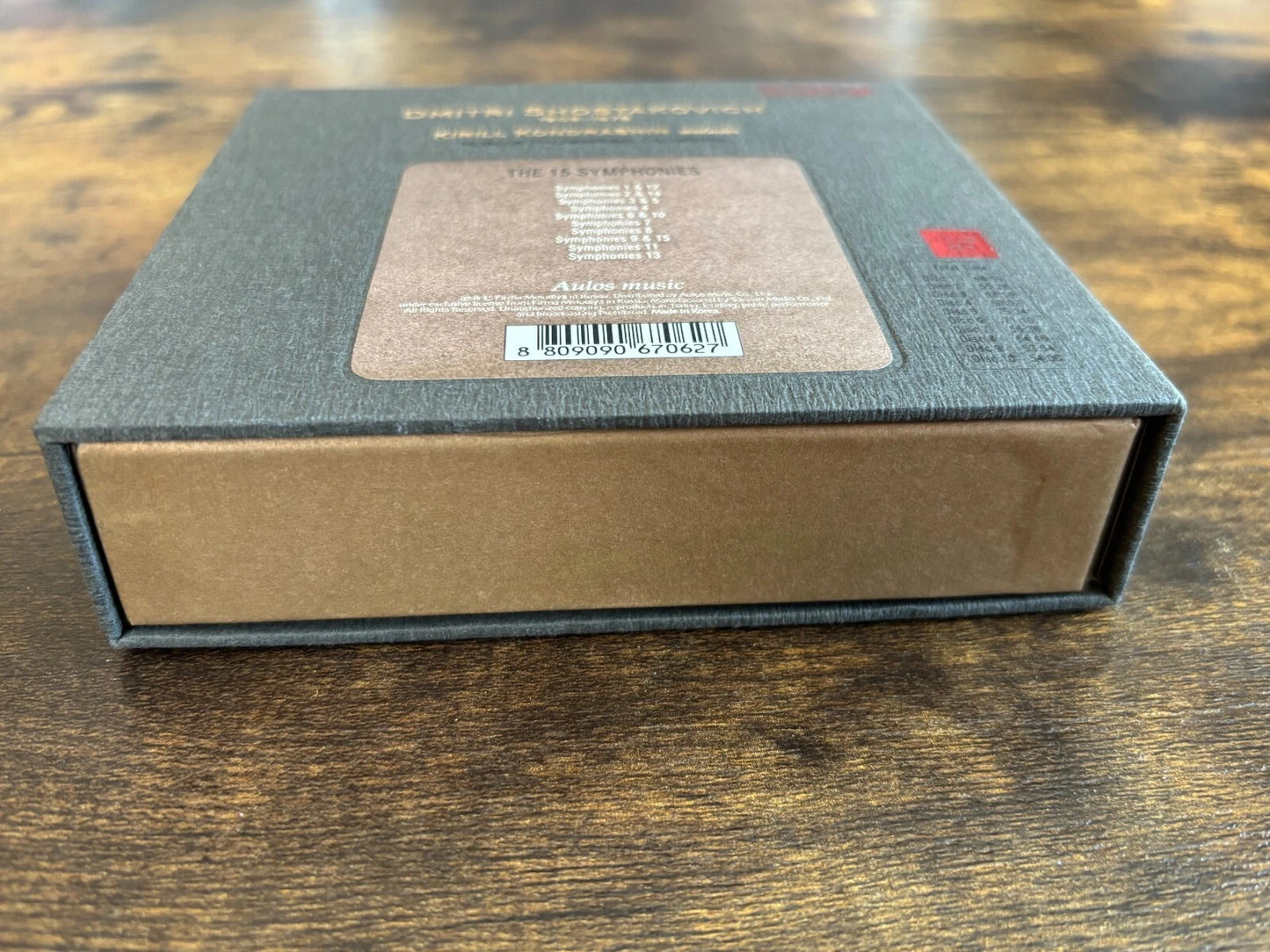 Shostakovich The 15 Symphonies Kirill Kondrashin Moscow Philharmonic 10 CD Box Set DSD Remastered