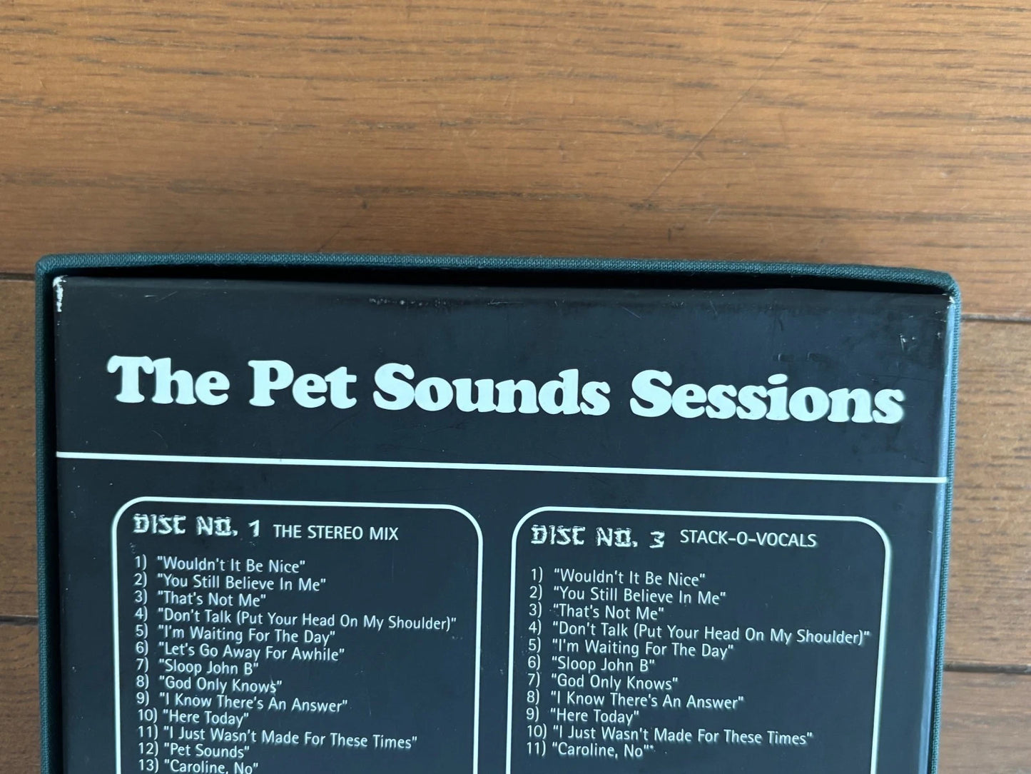 The Beach Boys The Pet Sounds Sessions 4 CD Box Set Capitol Japan Edition w/ Booklets Out of Print
